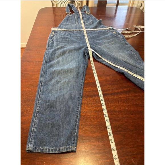 GAP Women's Blue Denim Overalls - Picture 8 of 8